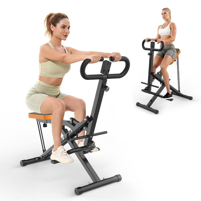 Squat Machine for Home, Assist Trainer for Glutes Workout Foldable with Resistance Bands,Easy Setup & Foldable,Glute & Leg Exercise Machine,330Lbs Weight Capacity.