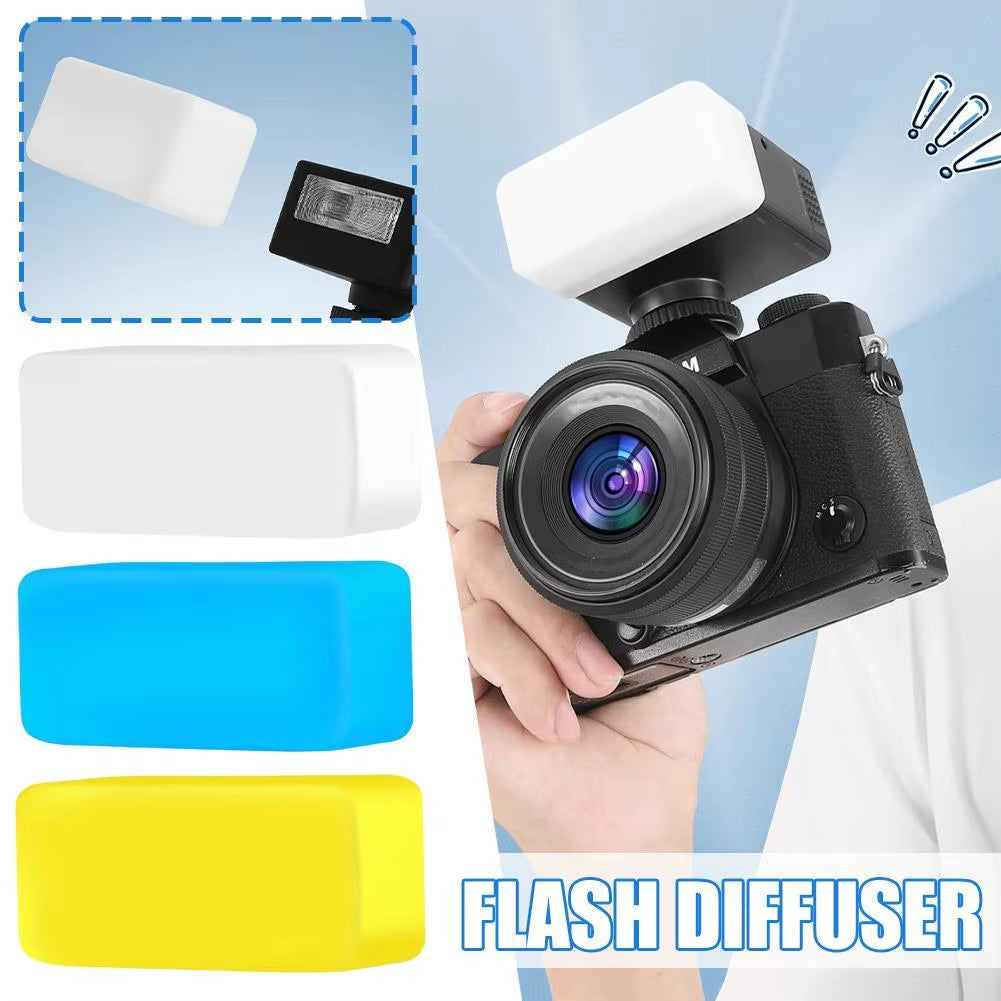 For Godox IM30 Flash Diffuser Camera Speedlite Flash Softbox Diffuser No Light Leakage Soft Light Cover for Godox IM30 Camera