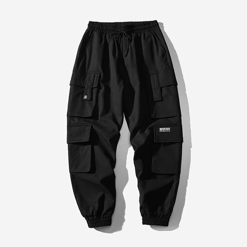 Streetwear Mens Hip Hop Jogging Pants Casual Men Trousers Big Size Loose Sweatpants Male 2023 New Multi Pocket Harem Pants 5XL